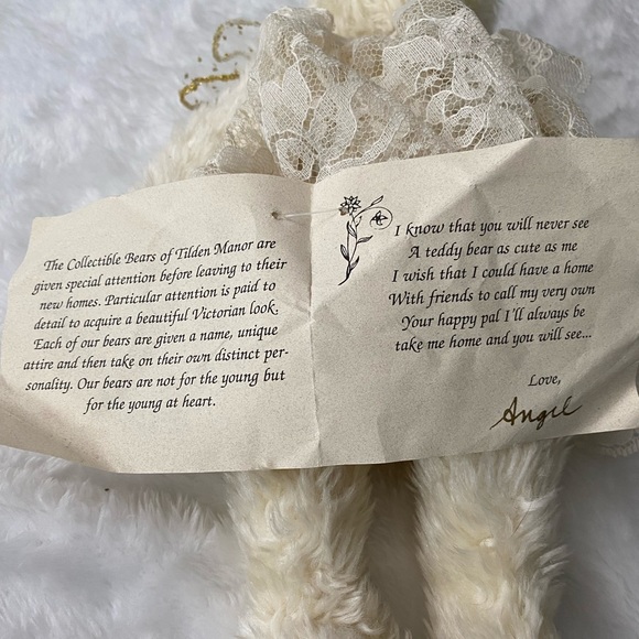 Tilden Manor Toys - Collectible Teddy Bear. Victorian Look. Made in USA - Picture 6 of 7